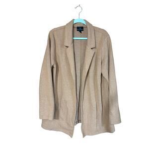 Worthington Women’s Brown Heavy Open-Front Cardigan XL GUC
